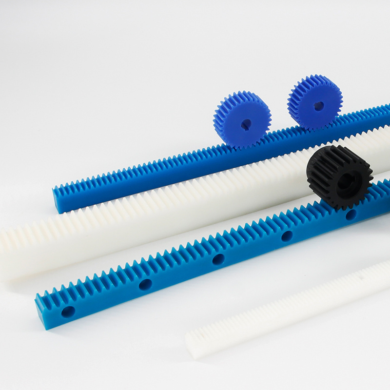 High quality reasonable price nylon plastics rack and pinion gears