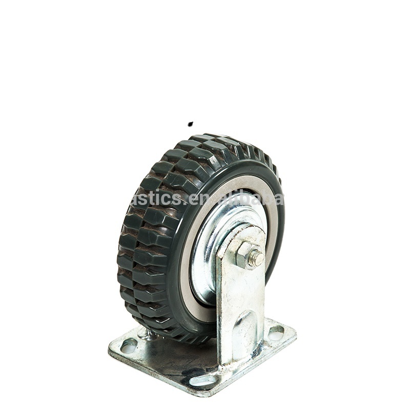 Casters universal wheelbarrow mute rubber wheel directional wheel heavy wheelbarrow foot wheel