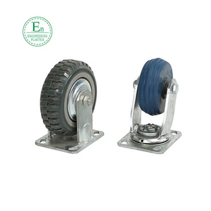 Casters universal wheelbarrow mute rubber wheel directional wheel heavy wheelbarrow foot wheel