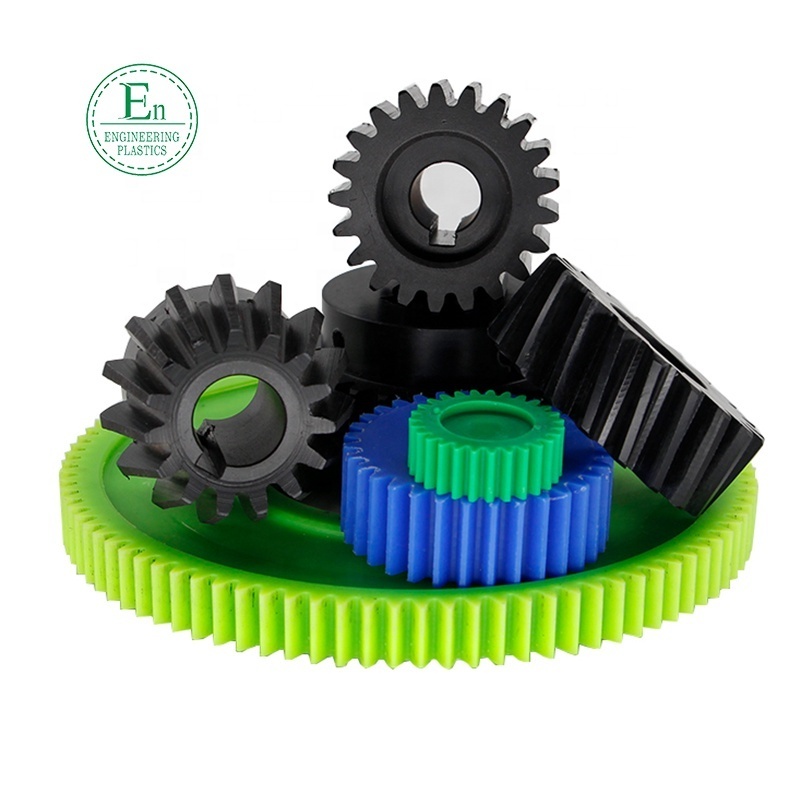 Power transmission parts convey gear wheels molded injection nylon plastic gear crossed helical gear