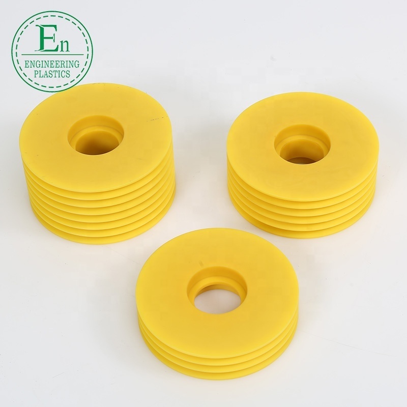 CNC processing plastic pulley wheels Custom PA66 nylon small plastic pulley system