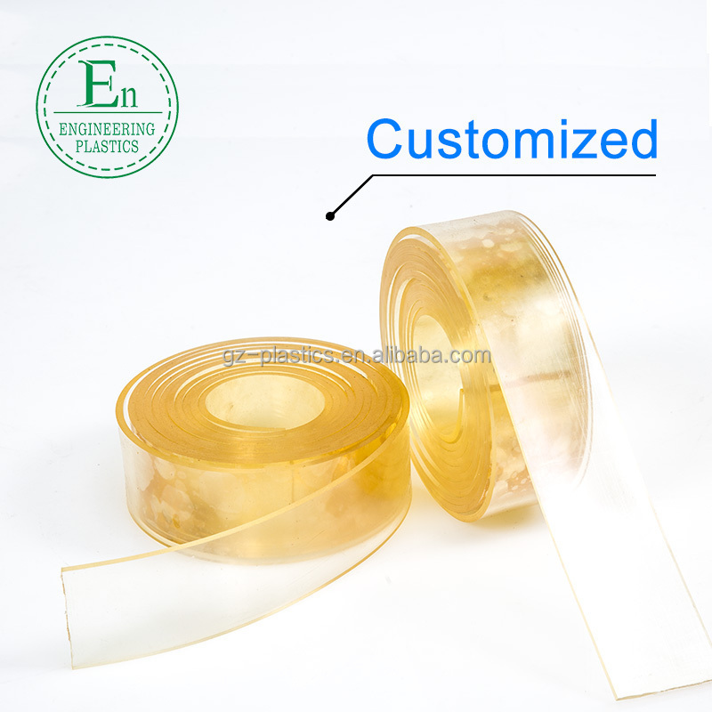 hot sale PU strap sold per roll high density 2mm thickness pu polyurethane sheet