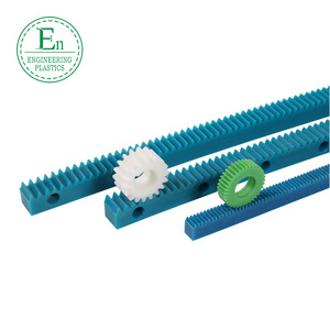 High quality reasonable price nylon plastics rack and pinion gears