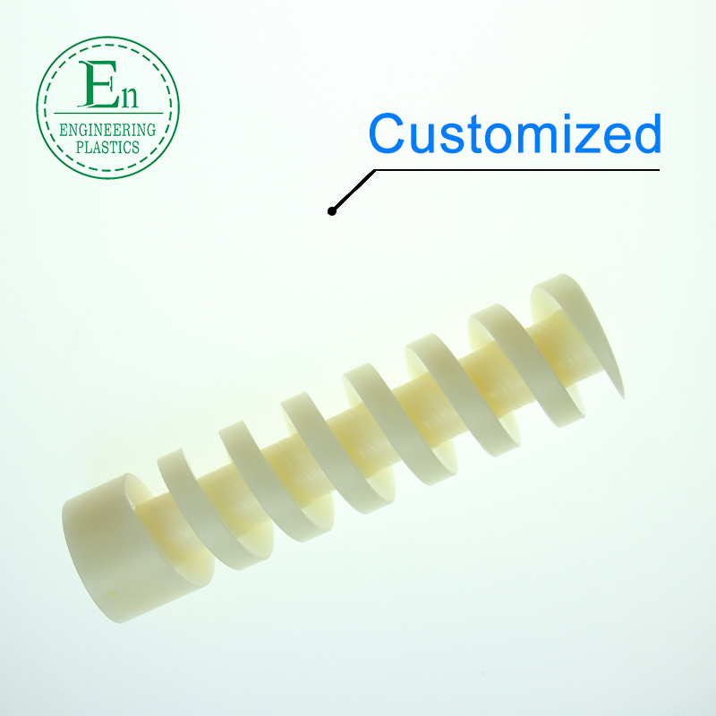 Free sample high impact plastic natural PA6 PA66 Nylon 6 Nylon 66 Nylon threaded rod