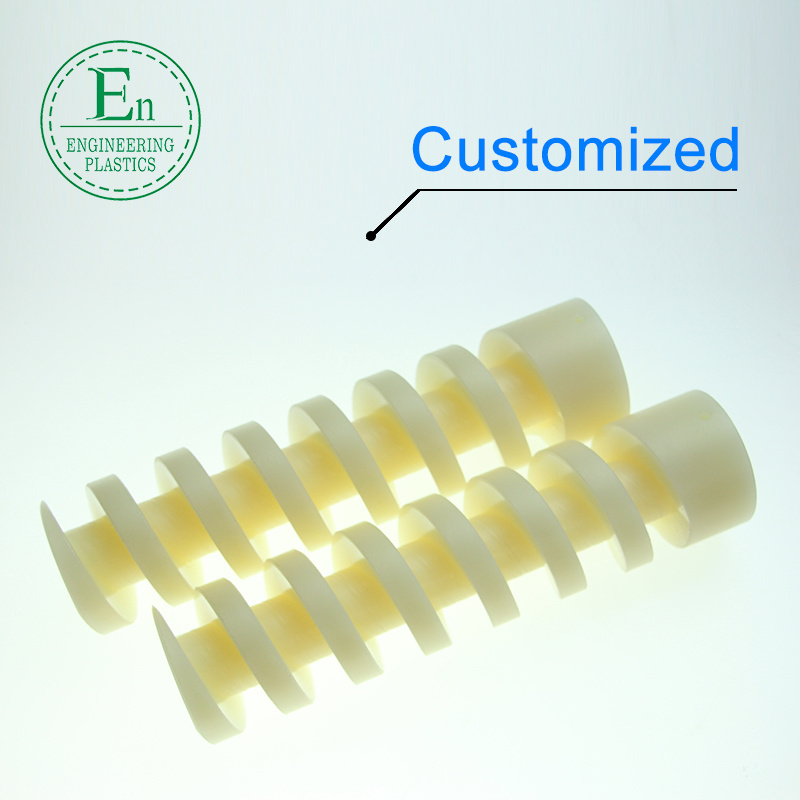 Free sample high impact plastic natural PA6 PA66 Nylon 6 Nylon 66 Nylon threaded rod