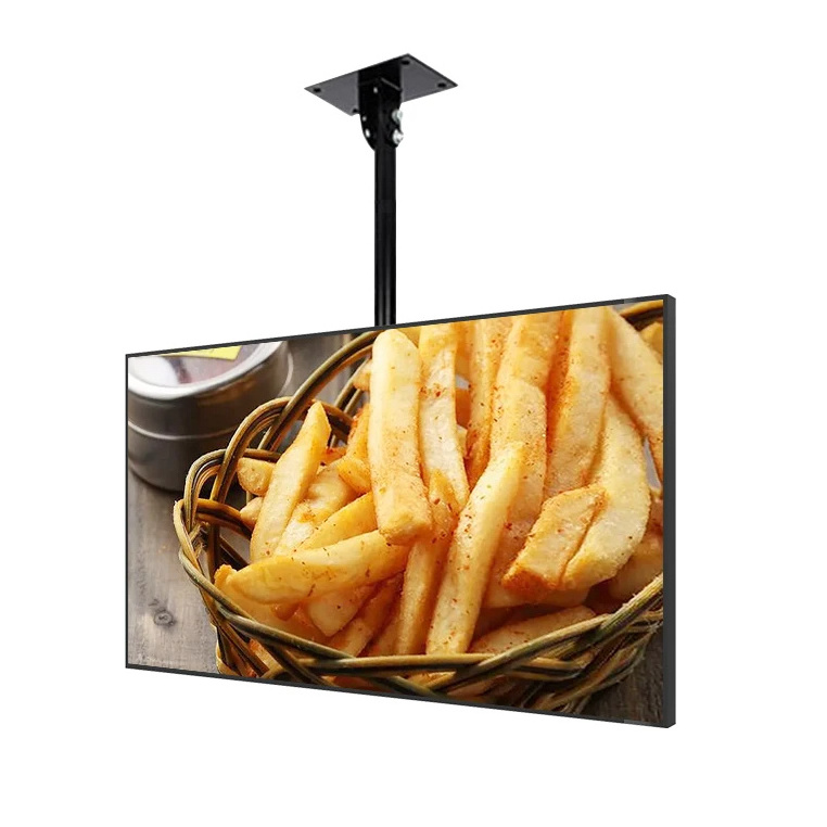 RUIGUAN Wall Mounted 50 inch Customized Lcd Digital Signage Lcd Advertising Player Digital Menu System