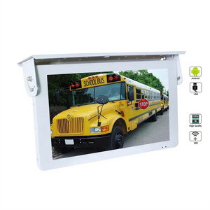 Bus TV Monitor Roof Top Lcd Wifi Screen Totem Taxi Top Advertising Display Hanging Bus Tv Advertising Screen