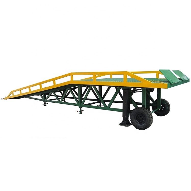 Achieve rapid loading and unloading of goods dock ramp loading