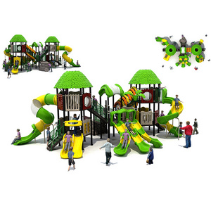 outdoor playground amusement park rides big play toddler swing sets fiberglass tube children's slide