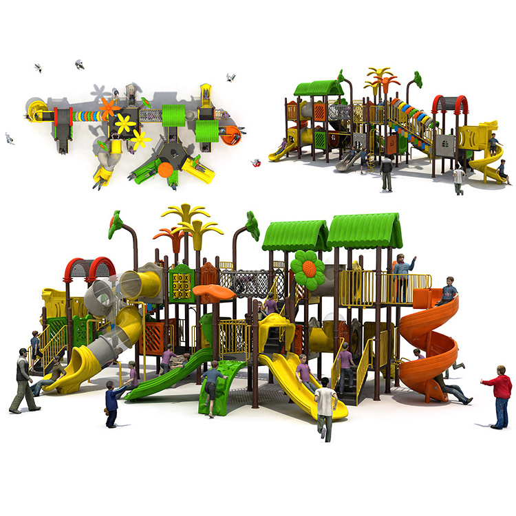 baby slide and swing amusement park rides equipment theme park children swing kids outdoor playground