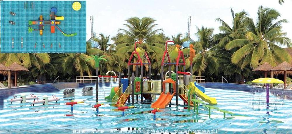 Outdoor Playground Equipment Children Kids Fiberglass Water Park Slides water sports equipment