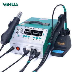 YIHUA 948-II 4 in 1 Desoldering Hot Air Gun Rework Soldering Iron Suction Tin Gun Pick Up Pen Desoldering Soldering Station