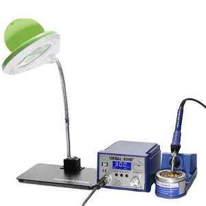 YIHUA 939D+ solder station with LED Magnifier Lamp