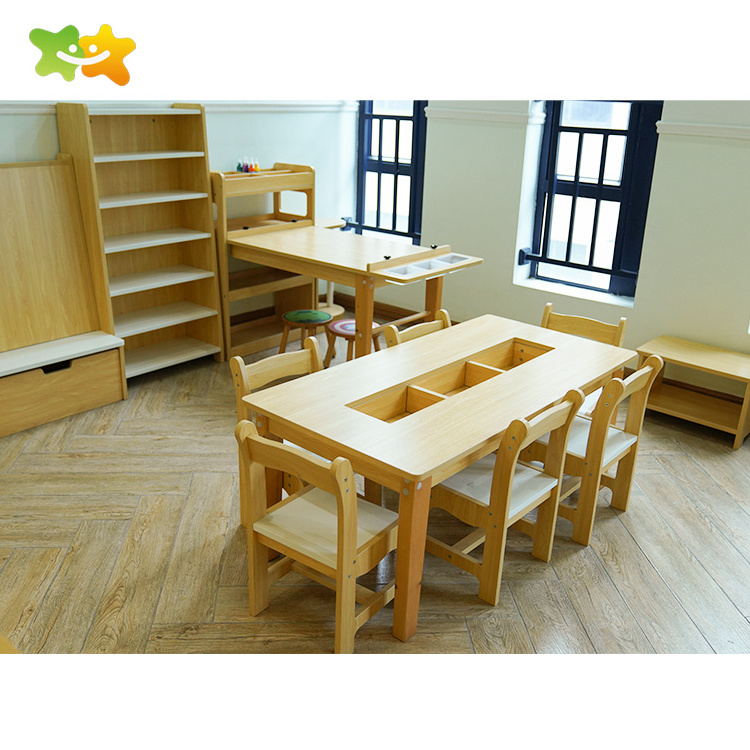 High Quality Early Education Center Daycare Wood Furniture Nursery Furniture Wholesale Daycare Furniture Supplies