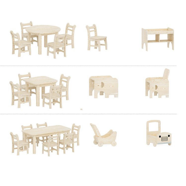 Familyofchildhood Daycare kindergarten Kids Preschool Furniture Wholesale Children Table And Chair Kids School Furniture