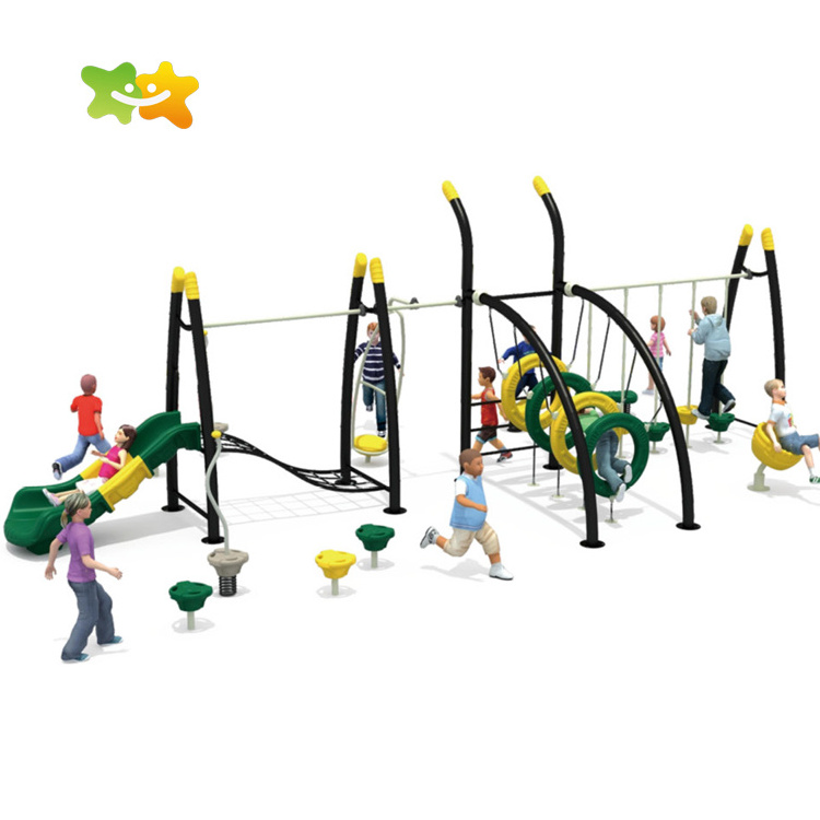 Outdoor Playground Climbing Combination Kids Activity Play Area Amusement Equipment