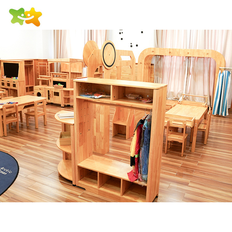 Nursery Daycare Furniture Clothes Shoes Storages Kindergarten Classroom Clothes Cubbies & Lockers Cabinet