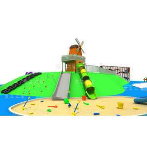 Lighthouse pirate ship windmill theme a variety of play items china children playground equipment