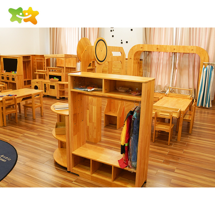 Nursery Daycare Furniture Clothes Shoes Storages Kindergarten Classroom Clothes Cubbies & Lockers Cabinet