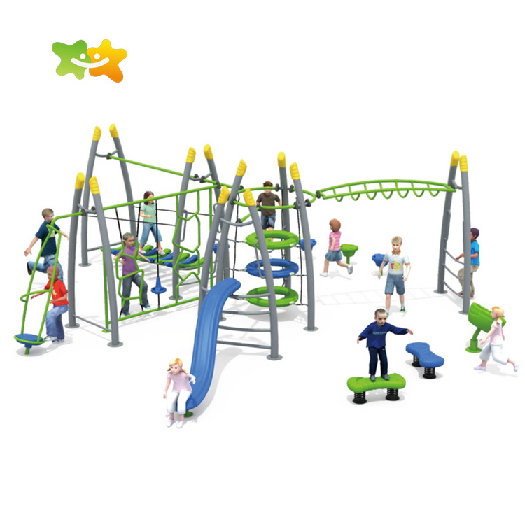 Outdoor Playground Climbing Combination Kids Activity Play Area Amusement Equipment