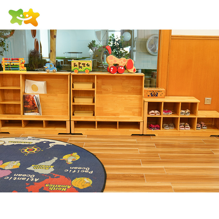 Nursery Daycare Furniture Clothes Shoes Storages Kindergarten Classroom Clothes Cubbies & Lockers Cabinet