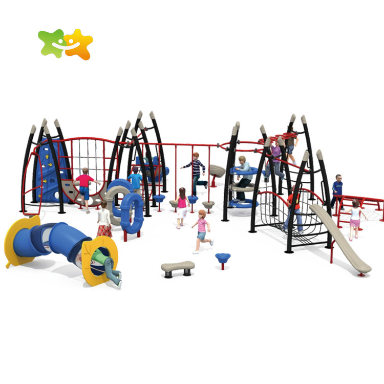 Outdoor Playground Climbing Combination Kids Activity Play Area Amusement Equipment