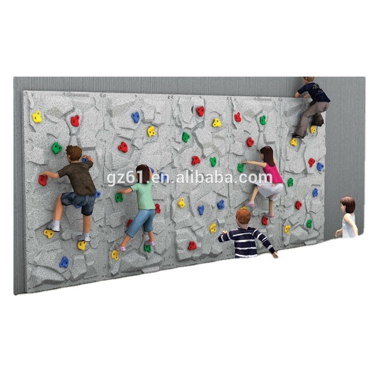 Kids climbing framme children rock wall climbing