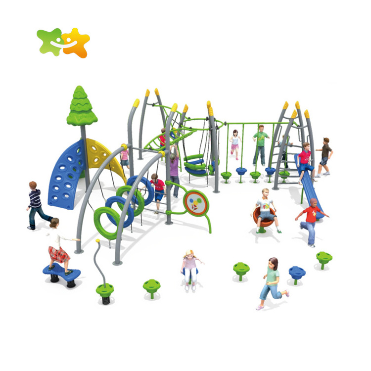 Outdoor Playground Climbing Combination Kids Activity Play Area Amusement Equipment