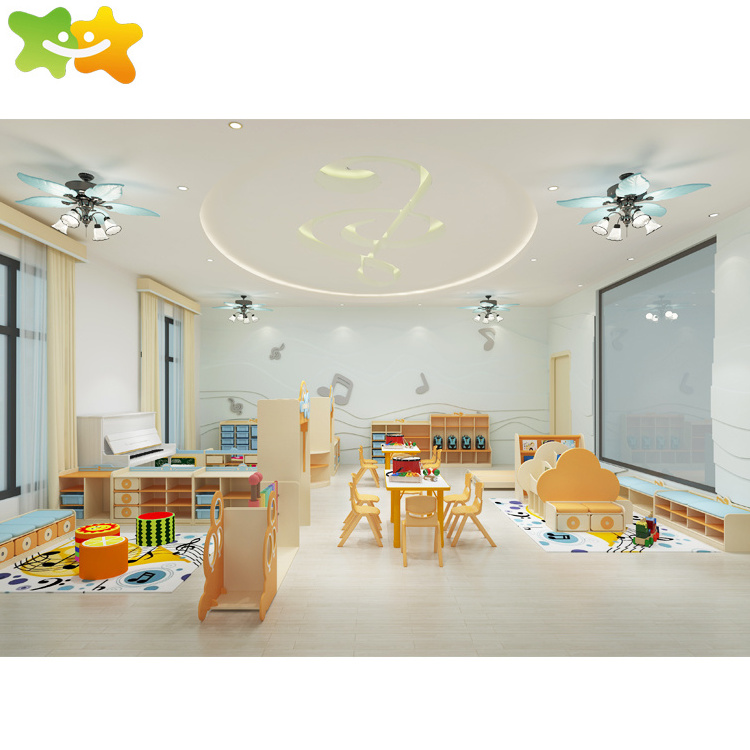 Montessori Kindergarten Furniture Preschool Kids School Plastic Table And Chair Sets Childcare Nursery Classroom Furniture