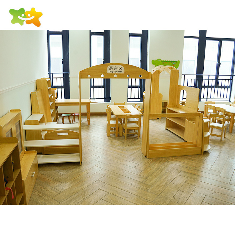 High Quality Early Education Center Daycare Wood Furniture Nursery Furniture Wholesale Daycare Furniture Supplies