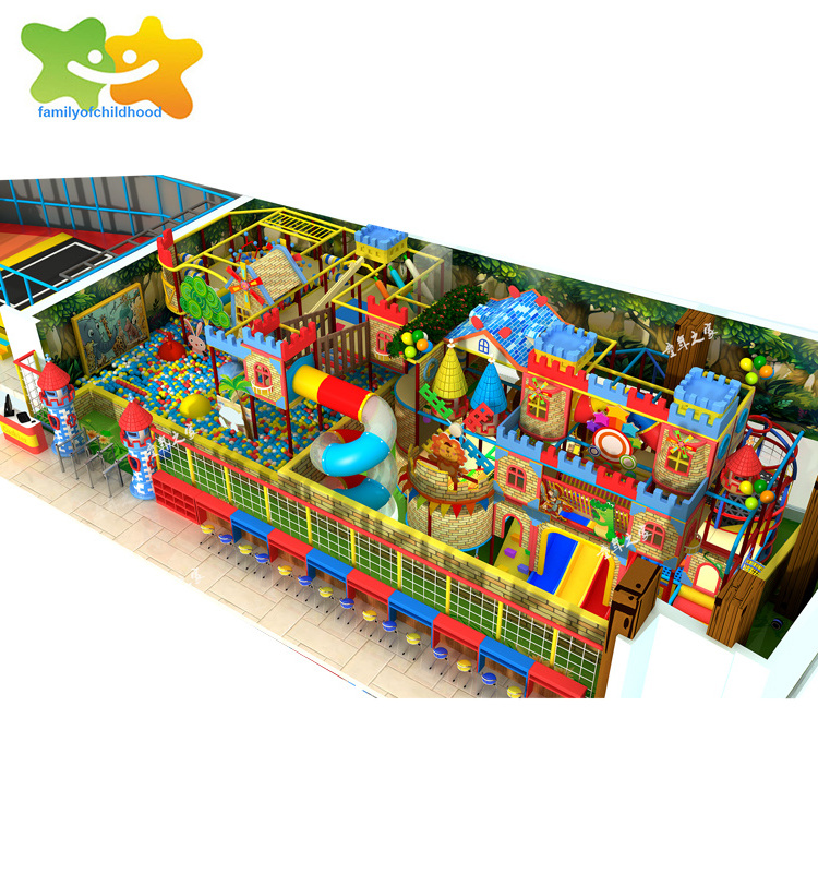 Children playground amusement park equipment kids play zone indoor products