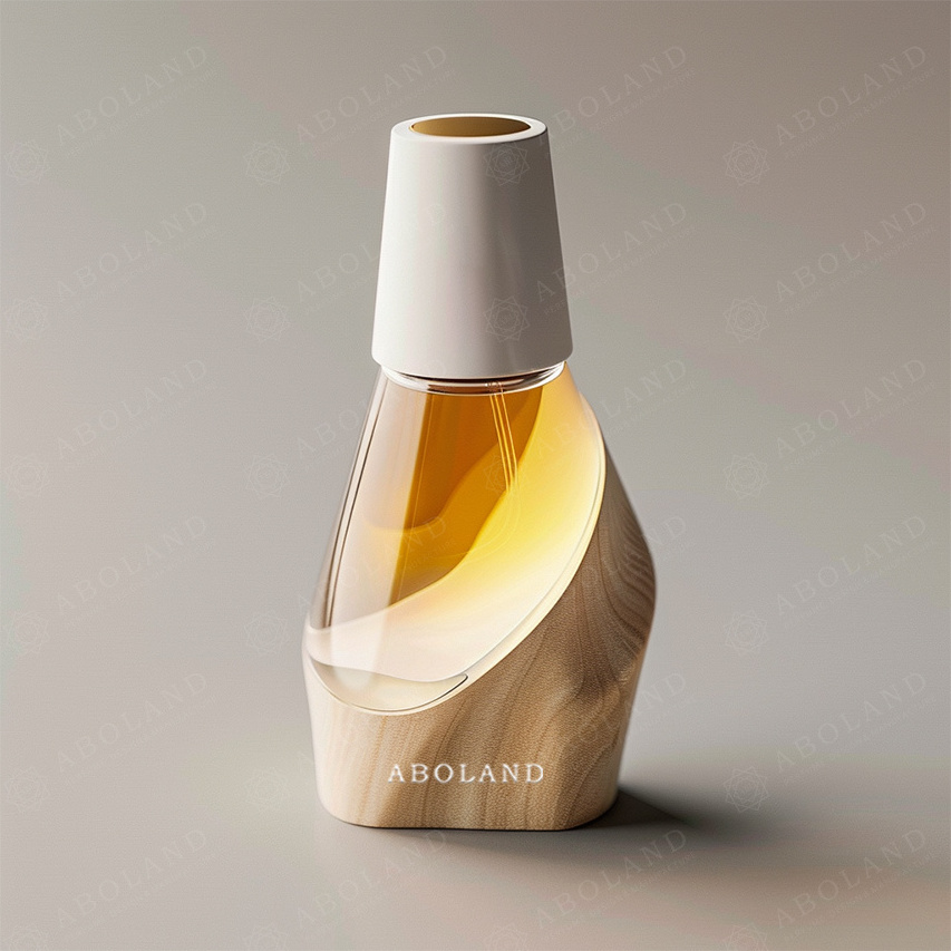 Irregular Perfume Bottle 30ml 50ml 100ml Unique Customize Spray Luxury Empty Glass Perfume Bottle