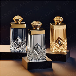 Special Design Shape Perfume Bottle Modern Cool Decoration High Quality Empty Bottles With Mental Cap