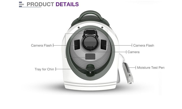 hot sale professional  skin analyzer machine facial skin analysis machine facial skin scanner