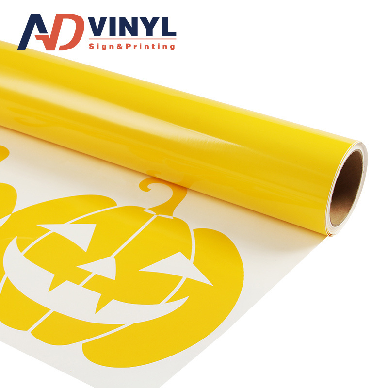 1.22*50M Self-adhesive PVC Cutting vinyl for cutting plotter Color Self adhesive vinyl roll