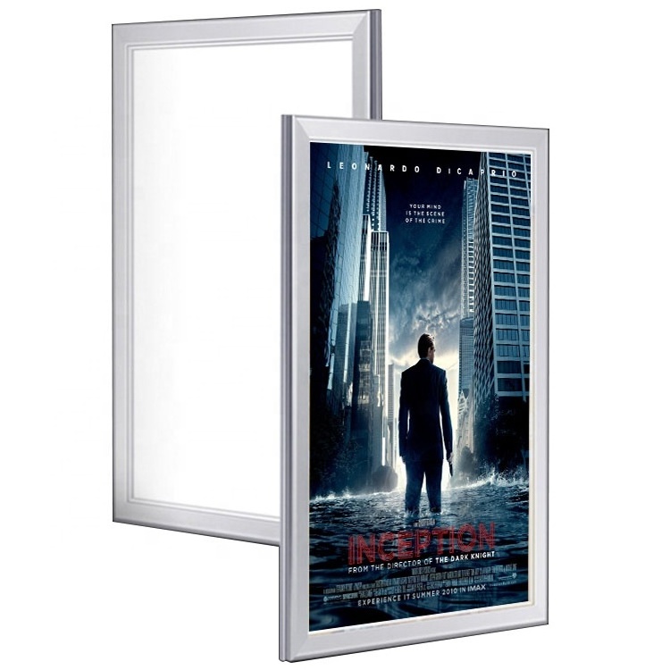 Customizable movie billboard poster snap frame light box upcoming in signage 27x40 27x41 24x36 23x36