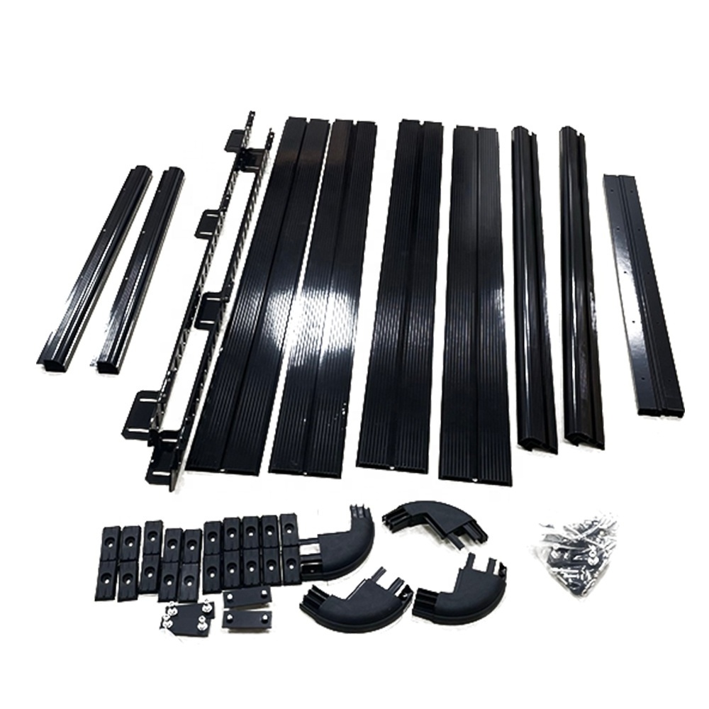 Car Aluminum Alloy Side Bars Cross Rails Luggage Roof Rack For Toyota Land Cruiser Lc76 2020