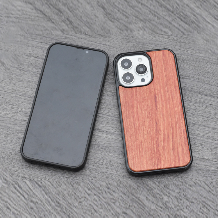 Natural real blank wood phone case for Apple iPhone 15 14 13 12 11 mobile phone cover for wood case iPhone 15 Plus 15 Pro Max