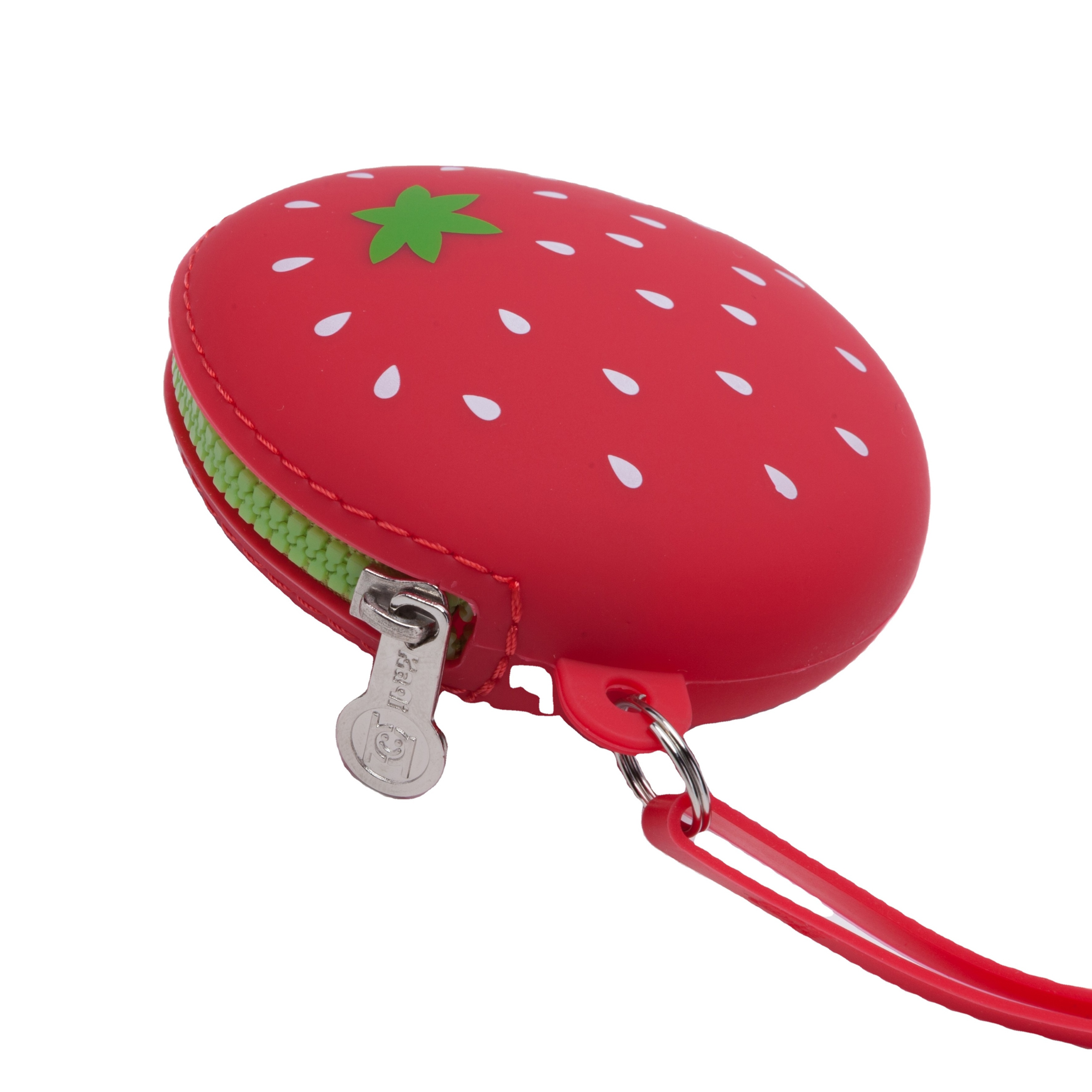 Custom Design Hot Selling Bulk Wholesale Small Mini Fruit silicone coin purse/Money Bag zipper silicone pouch