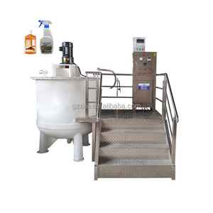 Polypropylene Tank Anticorrosive Mixer Tank PP And PVC Corrosion Resistant Mixing Equipment For Detergent Making Machine