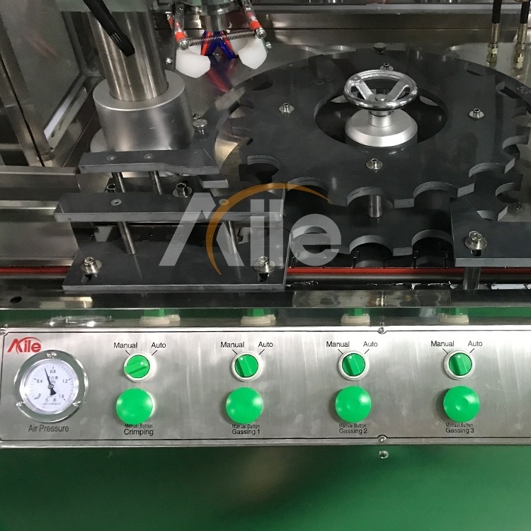 Manufacturer Full Automatic Butane Gas Cartridge Refilling Aerosol Machine Aerosol Filling Production Line Aerosol Machinery