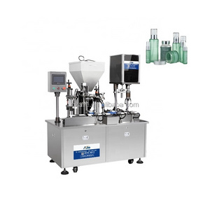 Round Square Bottles Filling Machine Automatic Snail White Body Lotion Hand Cream Lotion Filling Capping Equipment Produce Line