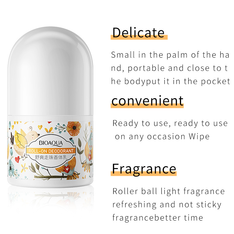 OEM ODM BIOAQUA Chamomile Extract Comfortable Aroma Plant Antiperspirant Reduce Odour Prevent Sweat Deodorant Stick