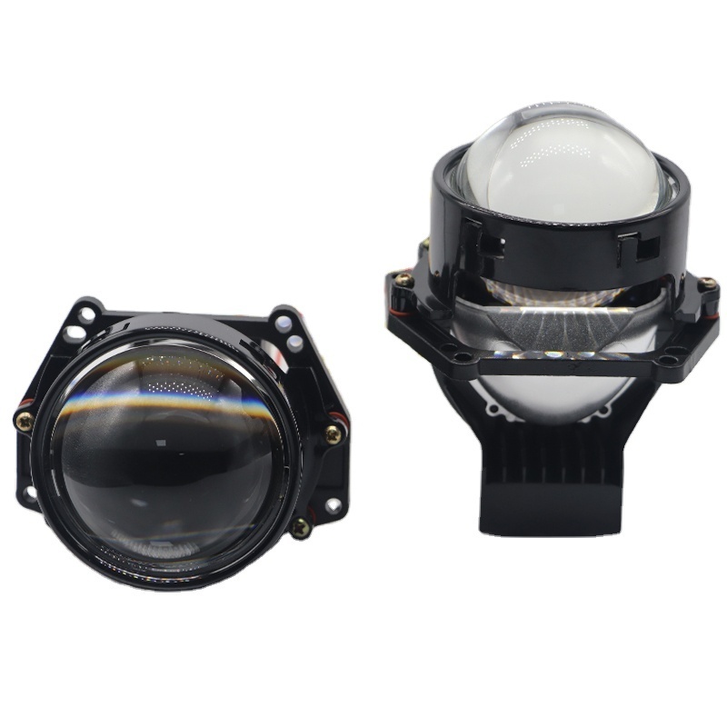 Factor Wholesale Universal Headlight Led Projector Bifocal Lens 2-bulbs Mode High Power Spotlight High Low Laser Beam Retrofit