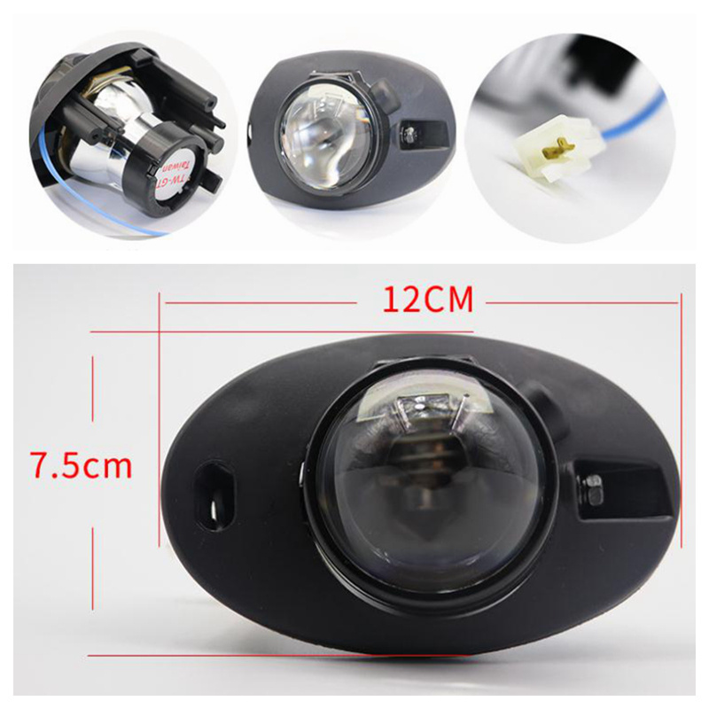 12V 35W-55W 6500K for Honda Odyssey Accord Binzhi XRV Jade Si Platinum Core to dual-lens fog lamp xenon fisheye led headlight