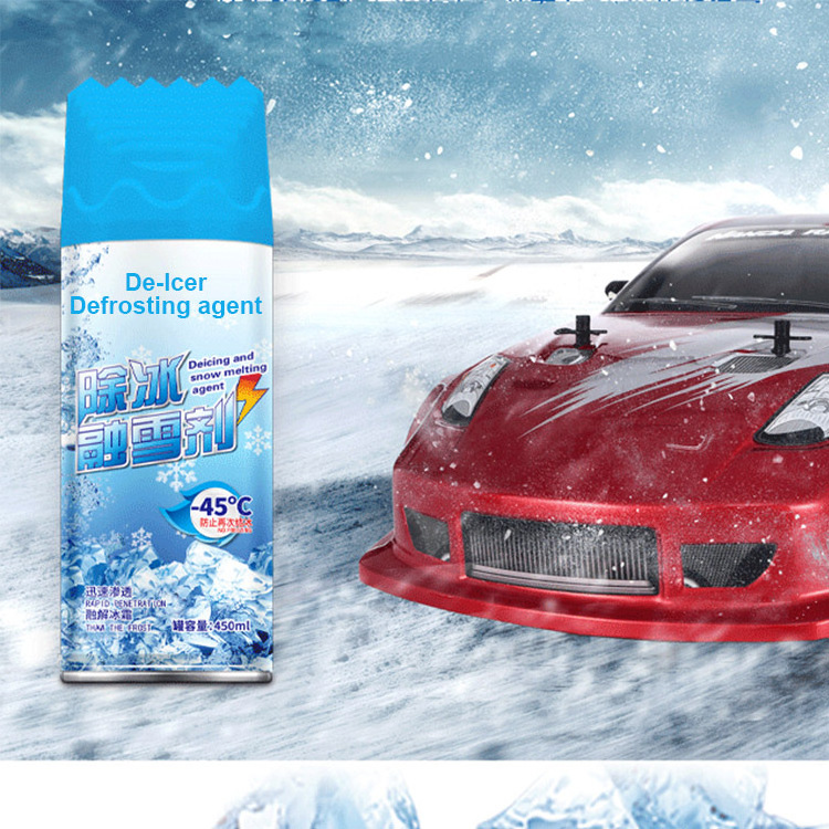 Car Snow Deicing Agent Auto Window Glass Frost Protection Snow Removal Defrosting Agent Vehicles Snow Melting Spray