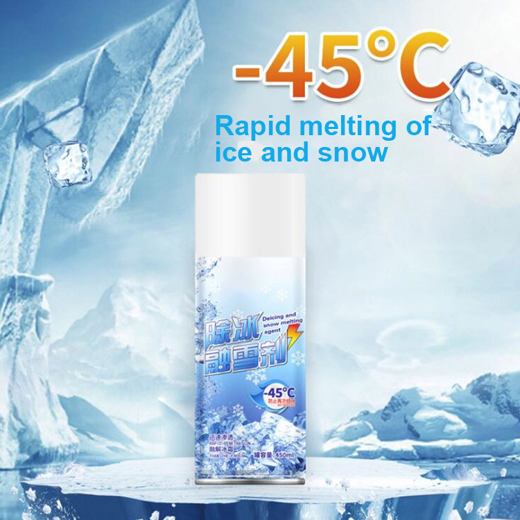 Car Snow Deicing Agent Auto Window Glass Frost Protection Snow Removal Defrosting Agent Vehicles Snow Melting Spray