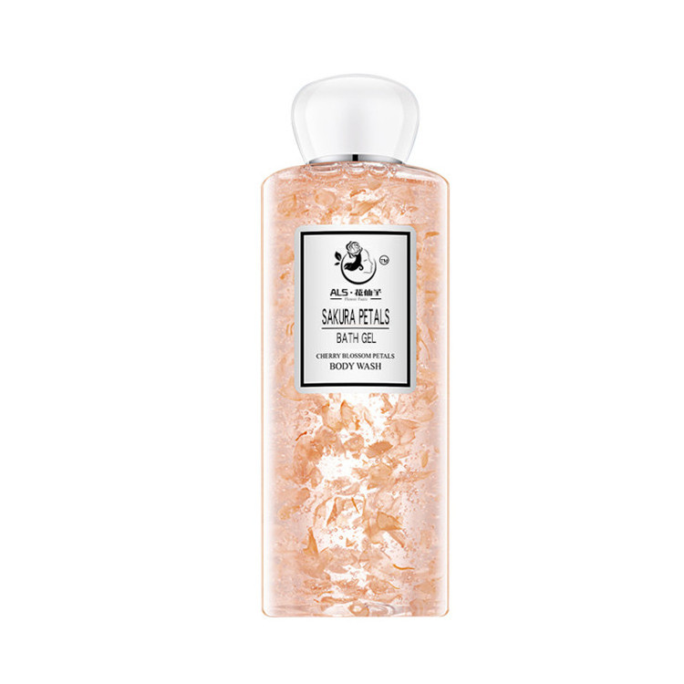 Lasting Fragrance Skin Deep Moisturizing Cherry blossom Floral Perfume Shower Gel