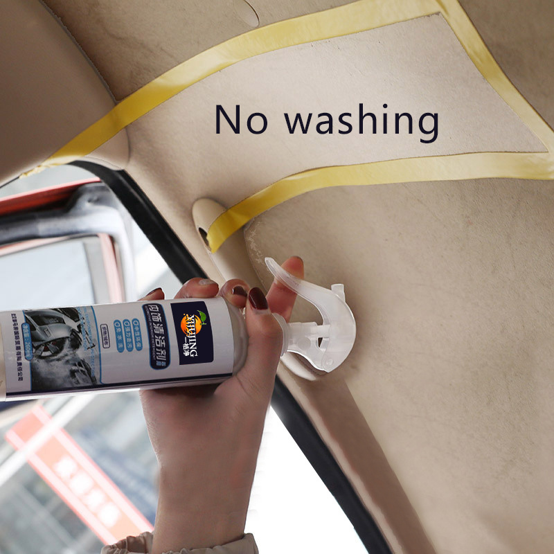 Yijujing Amazing No-Clean car roofs fabric seat Strong Stain removal car interior cleaner spray