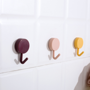 Custom Wholesale No Trace Hook No Hole Hook Clothes Hook For Kitchen Bathroom Wall